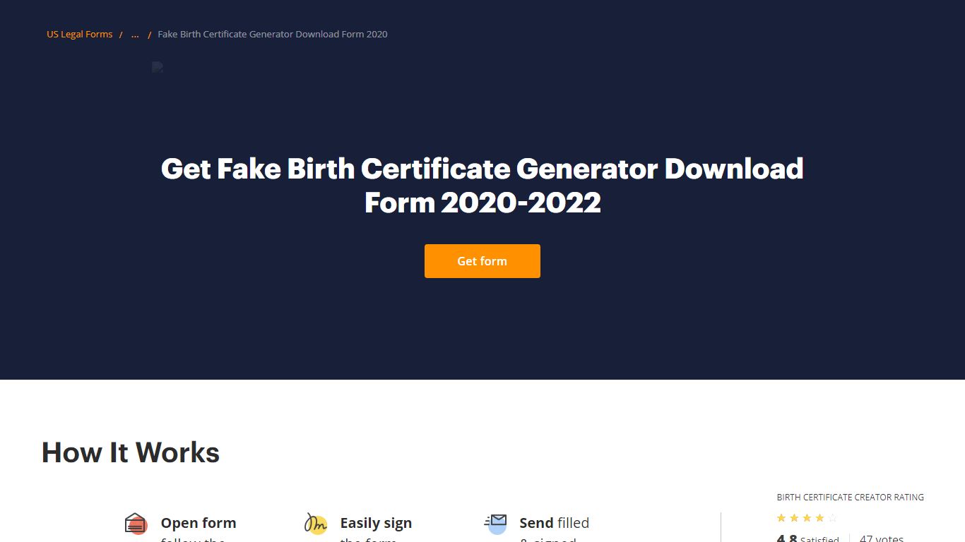 Get Fake Birth Certificate Generator Download Form 2020-2022